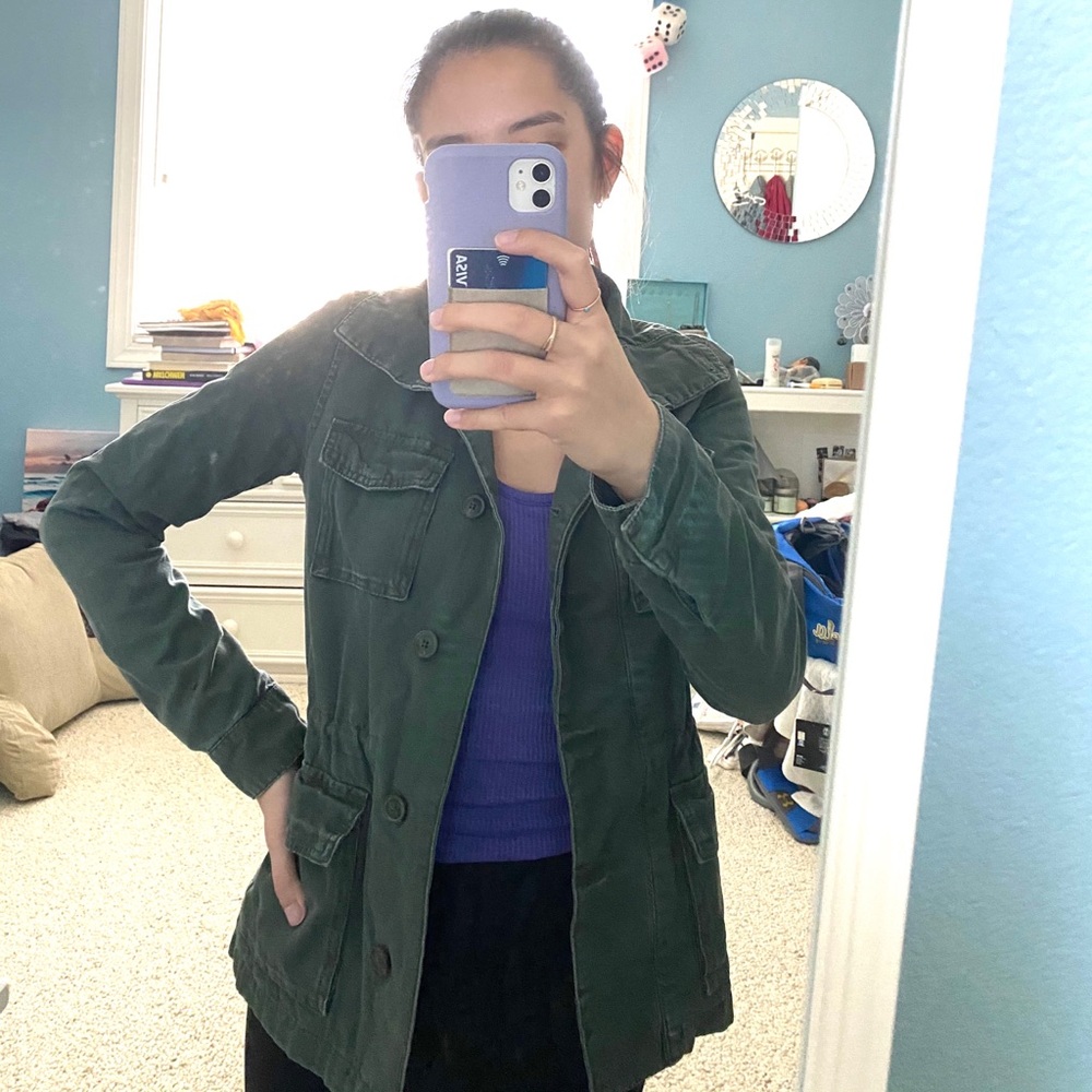 Urban Outfitters Green Coat